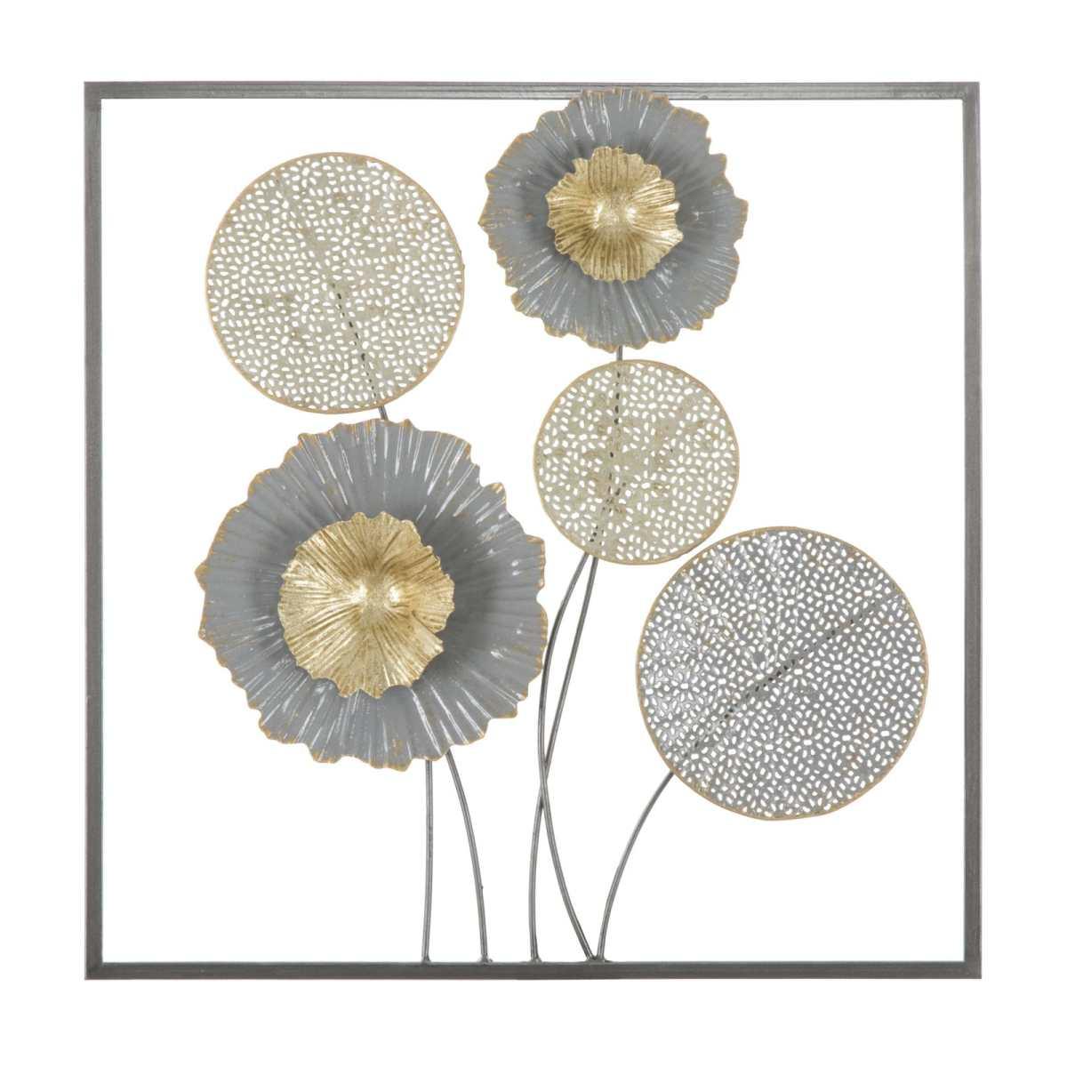 Quadro Pannello In Ferro Sqity cm.50x3,8x50 |Mauro Ferretti