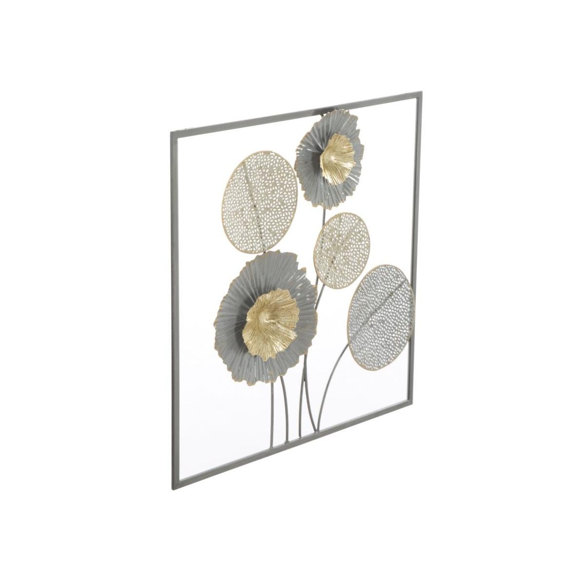 Quadro Pannello In Ferro Sqity cm.50x3,8x50 |Mauro Ferretti