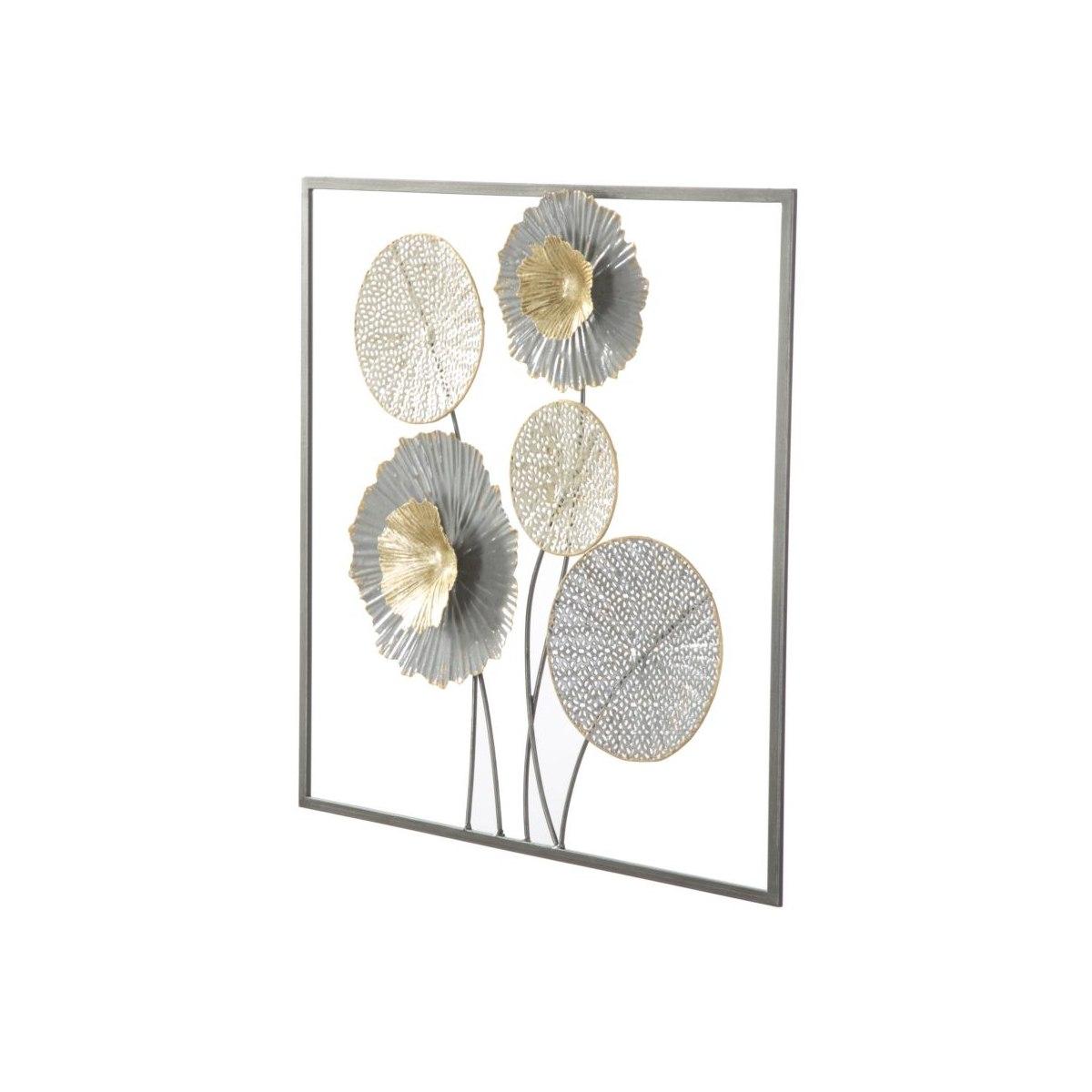 Quadro Pannello In Ferro Sqity cm.50x3,8x50 |Mauro Ferretti