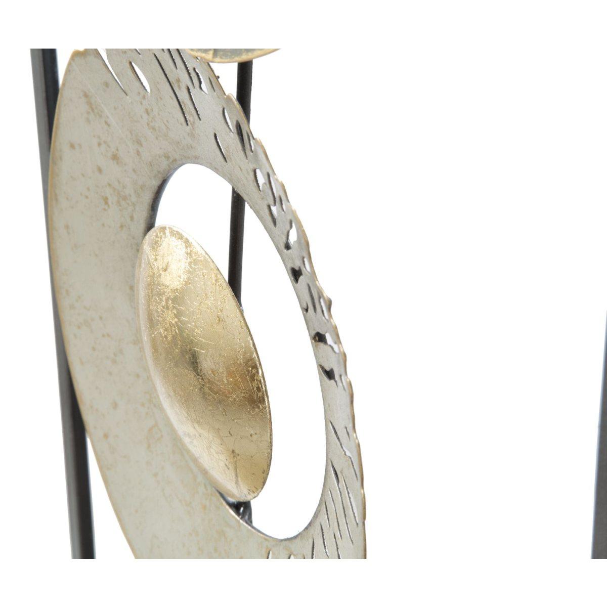 Quadro Pannello In Ferro Ring cm.31x3x89,5 |Mauro Ferretti