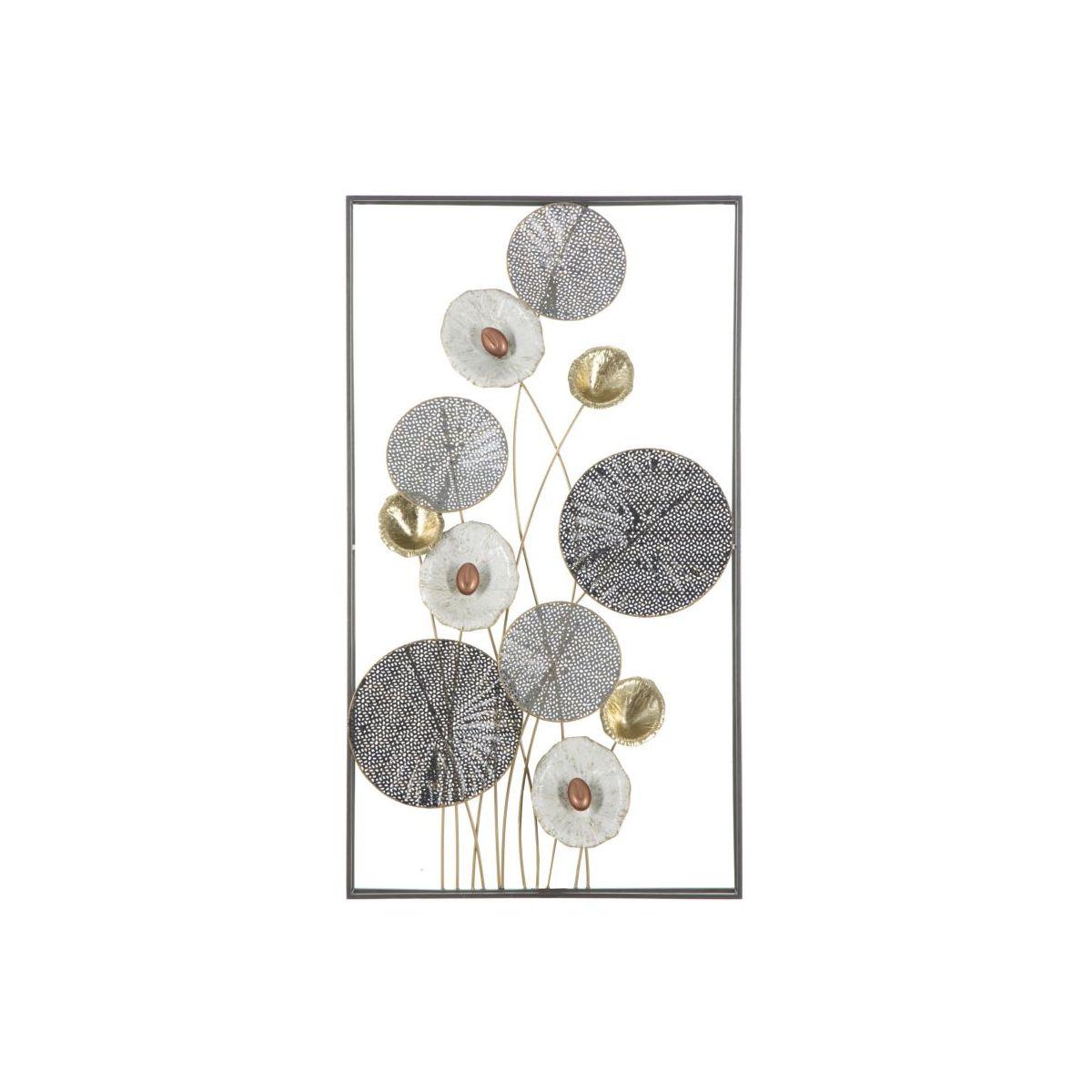 Quadro Pannello In Ferro Grid cm.50x6x90,5 |Mauro Ferretti