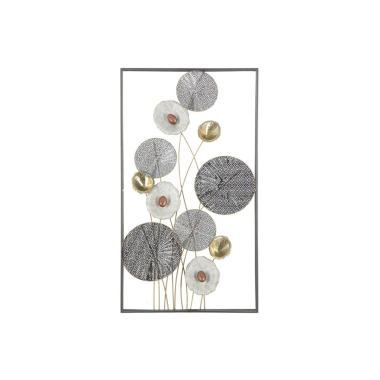 Quadro Pannello In Ferro Grid cm.50x6x90,5 |Mauro Ferretti