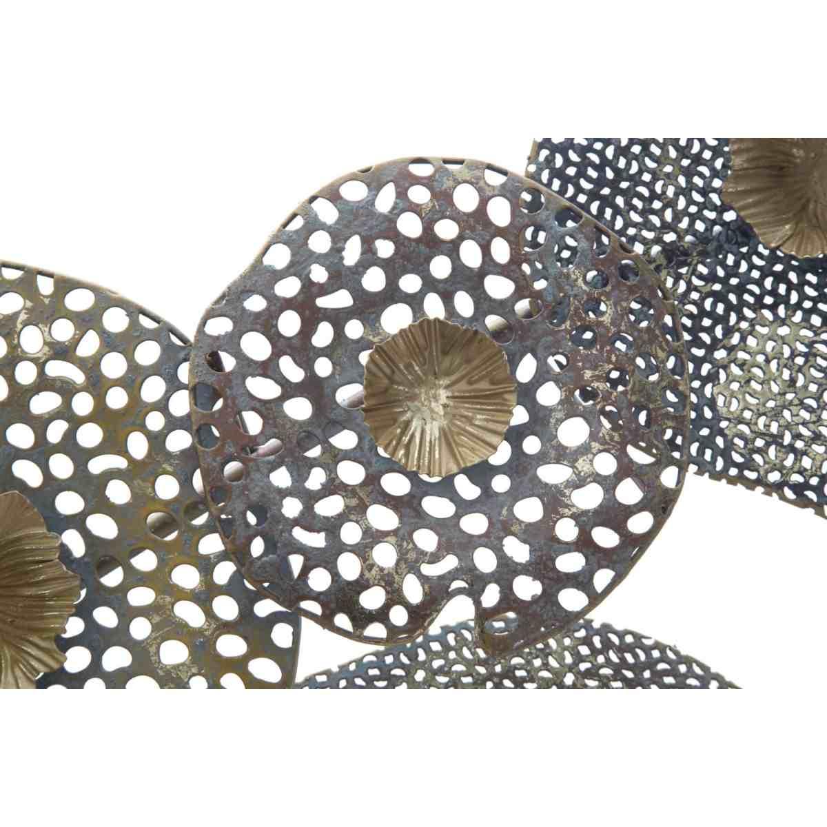 Quadro Pannello In Ferro Holes cm.119x7x59,5 |Mauro Ferretti