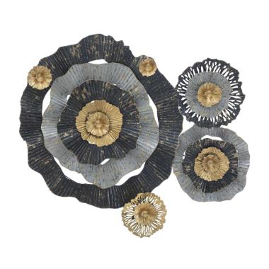 Quadro Pannello In Ferro Otos cm.100x8x80 |Mauro Ferretti