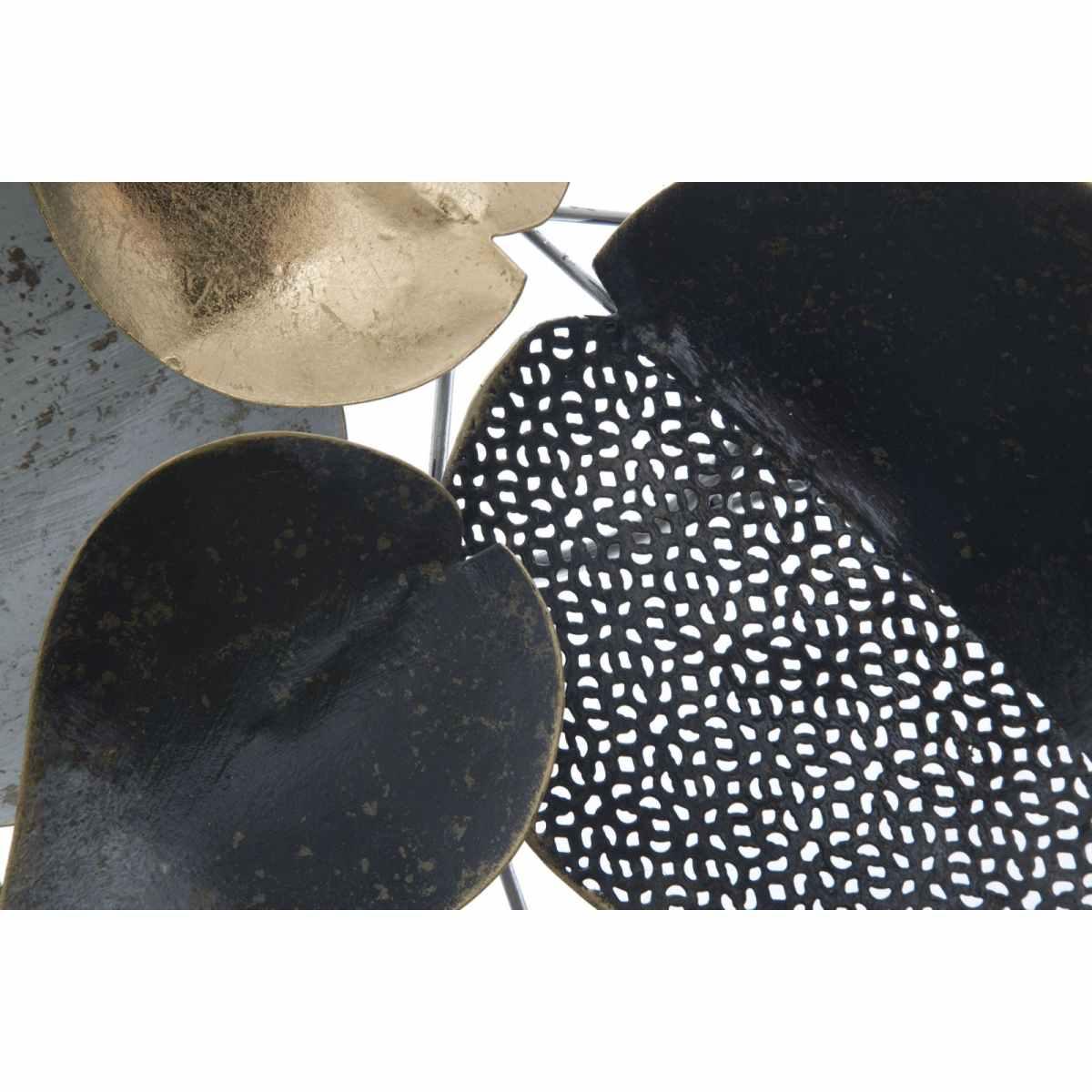 Quadro Pannello In Ferro Half Leaf Mod.B cm.62,5x5,5x40 |Mauro Ferretti