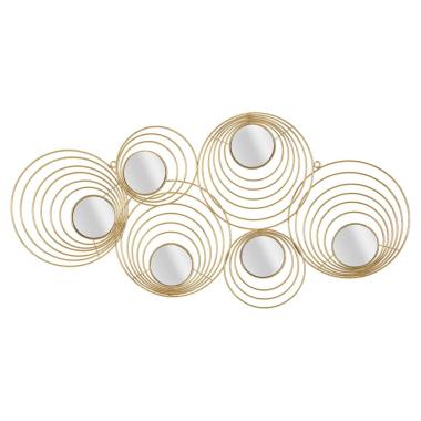 Quadro Pannello In Ferro Rays cm.90x2,5x45 |Mauro Ferretti