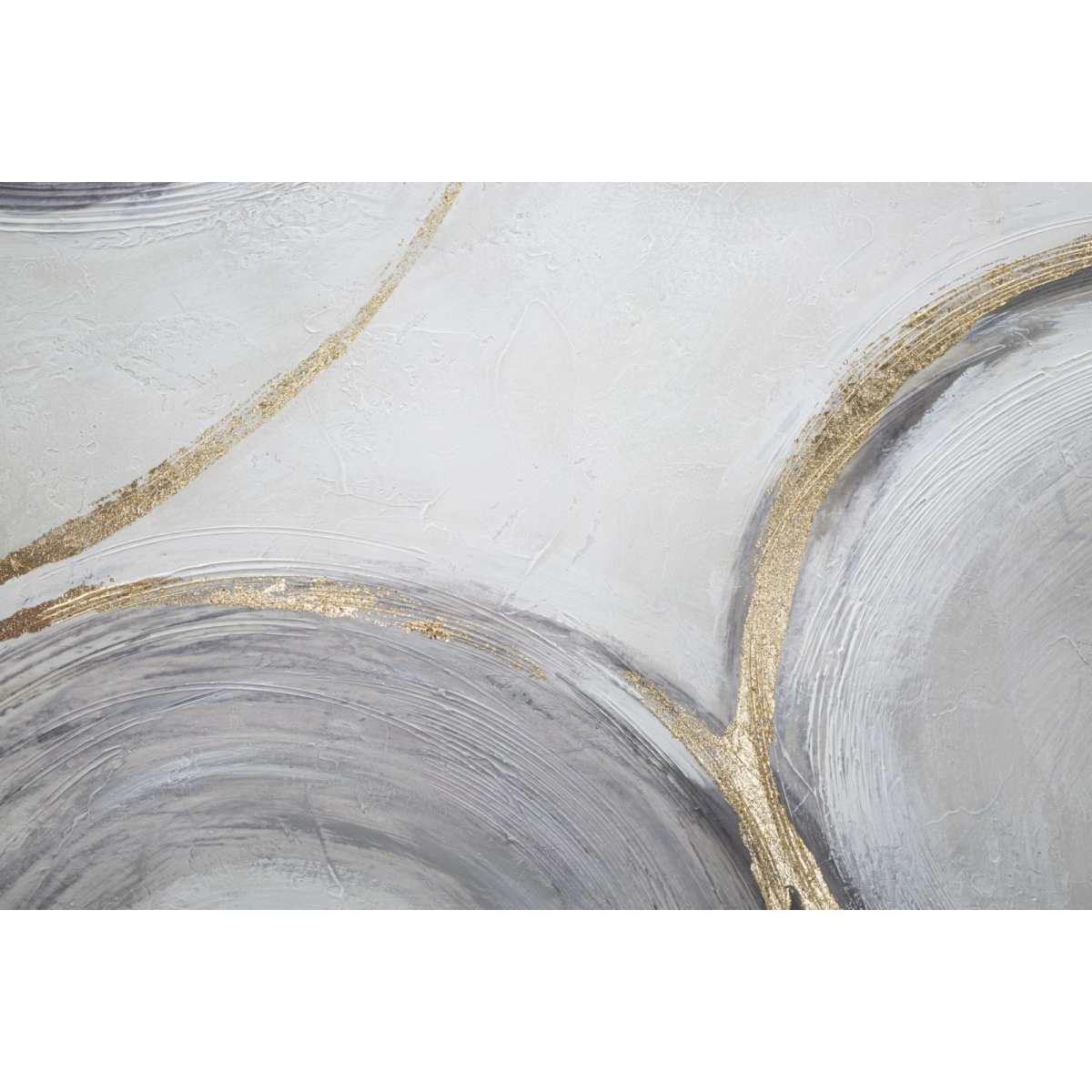 Dipinto Su Tela Circly Cm 150x3,8x60 |Mauro Ferretti