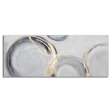 Dipinto Su Tela Circly Cm 150x3,8x60 |Mauro Ferretti