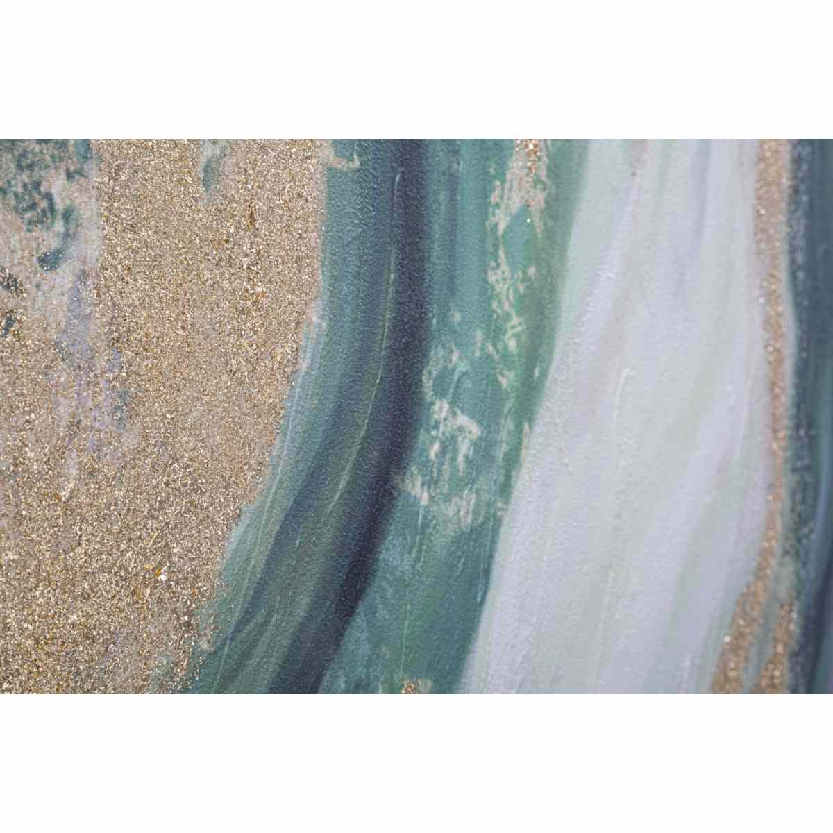 Quadro Dipinto Tela Greenery cm.80x2,8x100 |Mauro Ferretti