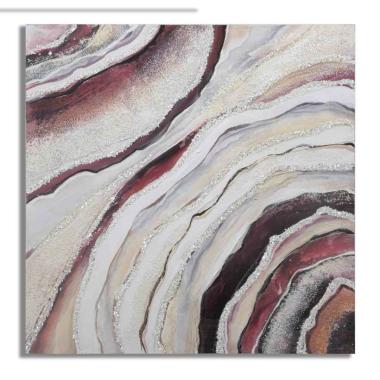 Quadro Dipinto Tela Redy cm.80x2,8x80 |Mauro Ferretti