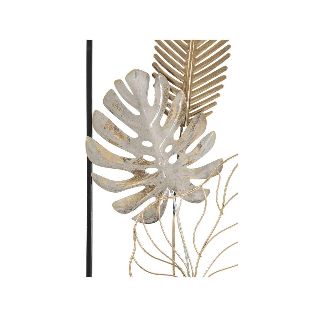 Quadro Pannello In Ferro Palm Mod.B cm.28,5x3x74 |Mauro Ferretti