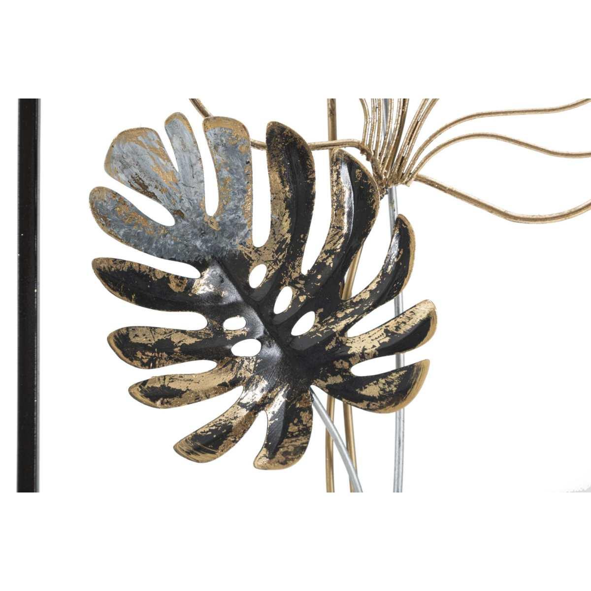 Quadro Pannello In Ferro Palm Mod.B cm.28,5x3x74 |Mauro Ferretti