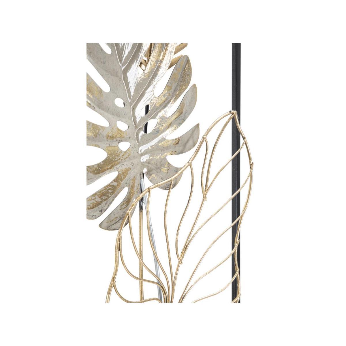 Quadro Pannello In Ferro Palm Mod.B cm.28,5x3x74 |Mauro Ferretti