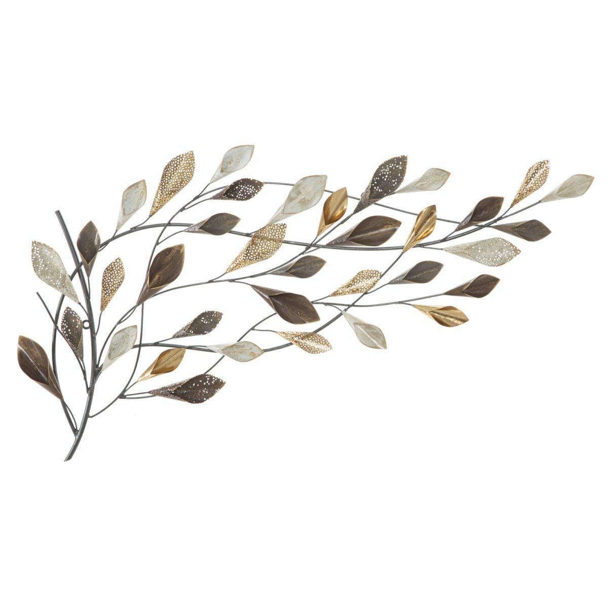 Quadro Pannello In Ferro Ramo cm.115,5x6x65 |Mauro Ferretti