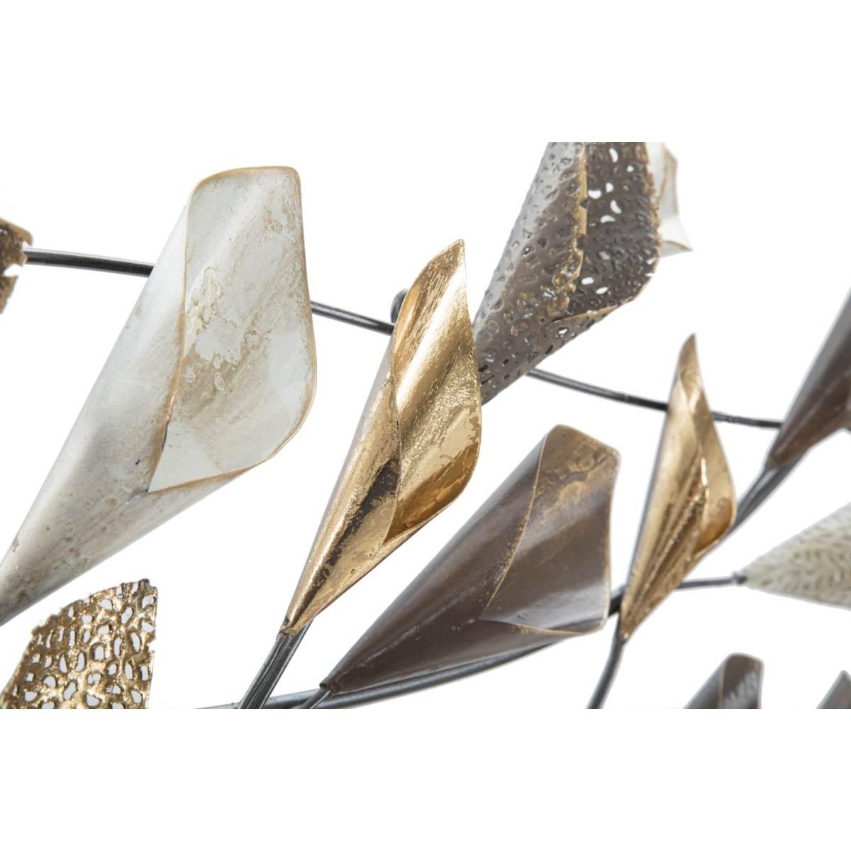 Quadro Pannello In Ferro Ramo cm.115,5x6x65 |Mauro Ferretti