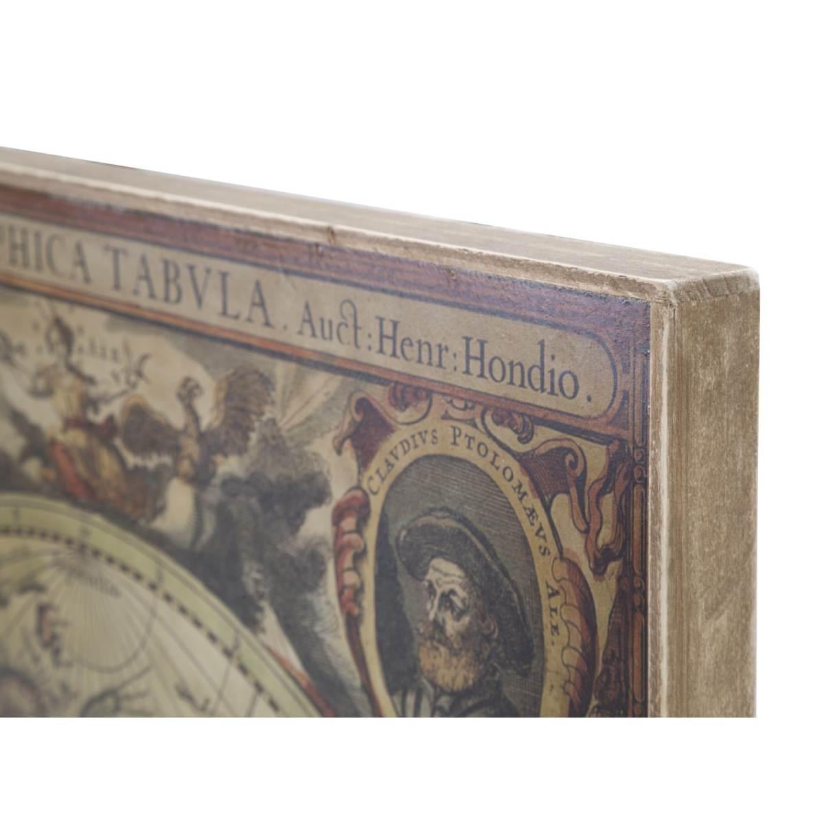 Quadro Pannello World cm.cm.120,5x3,5x80 |Mauro Ferretti