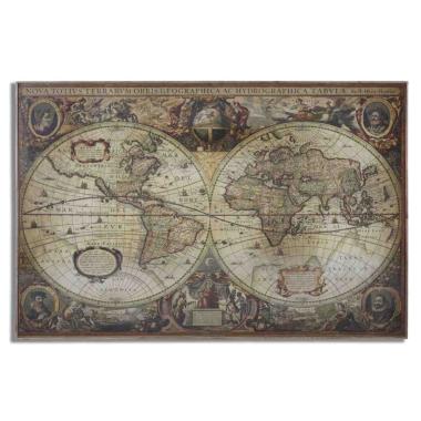 Quadro Pannello World cm.cm.120,5x3,5x80 |Mauro Ferretti