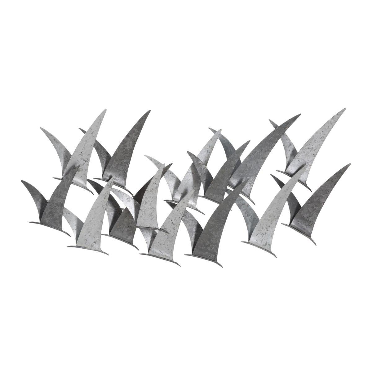 Quadro Pannello In Ferro Gabbiani cm.93x12,7x47,6 |Mauro Ferretti