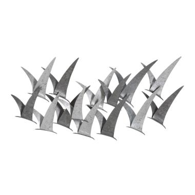 Quadro Pannello In Ferro Gabbiani cm.93x12,7x47,6 |Mauro Ferretti