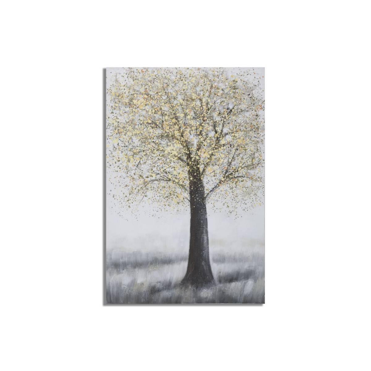 Quadro Dipinto Tela Tree Simple Mod.A cm.80x3,8x120 |Mauro Ferretti