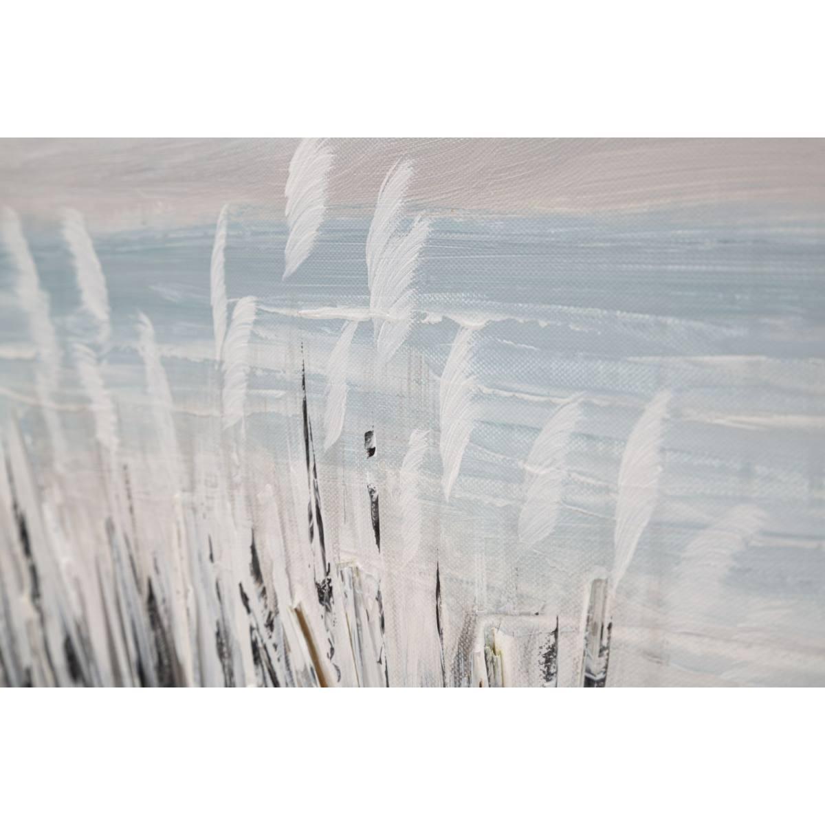 Quadro Dipinto Tela Pontile cm.120x3,8x80 |Mauro Ferretti