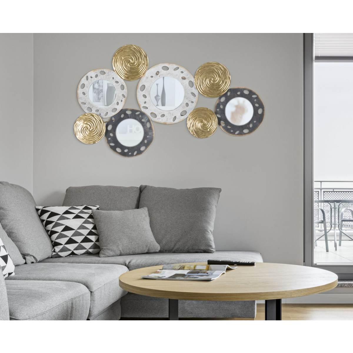 Quadro Pannello In Ferro Gloty Mod.C cm.91x4,5x54,5 |Mauro Ferretti