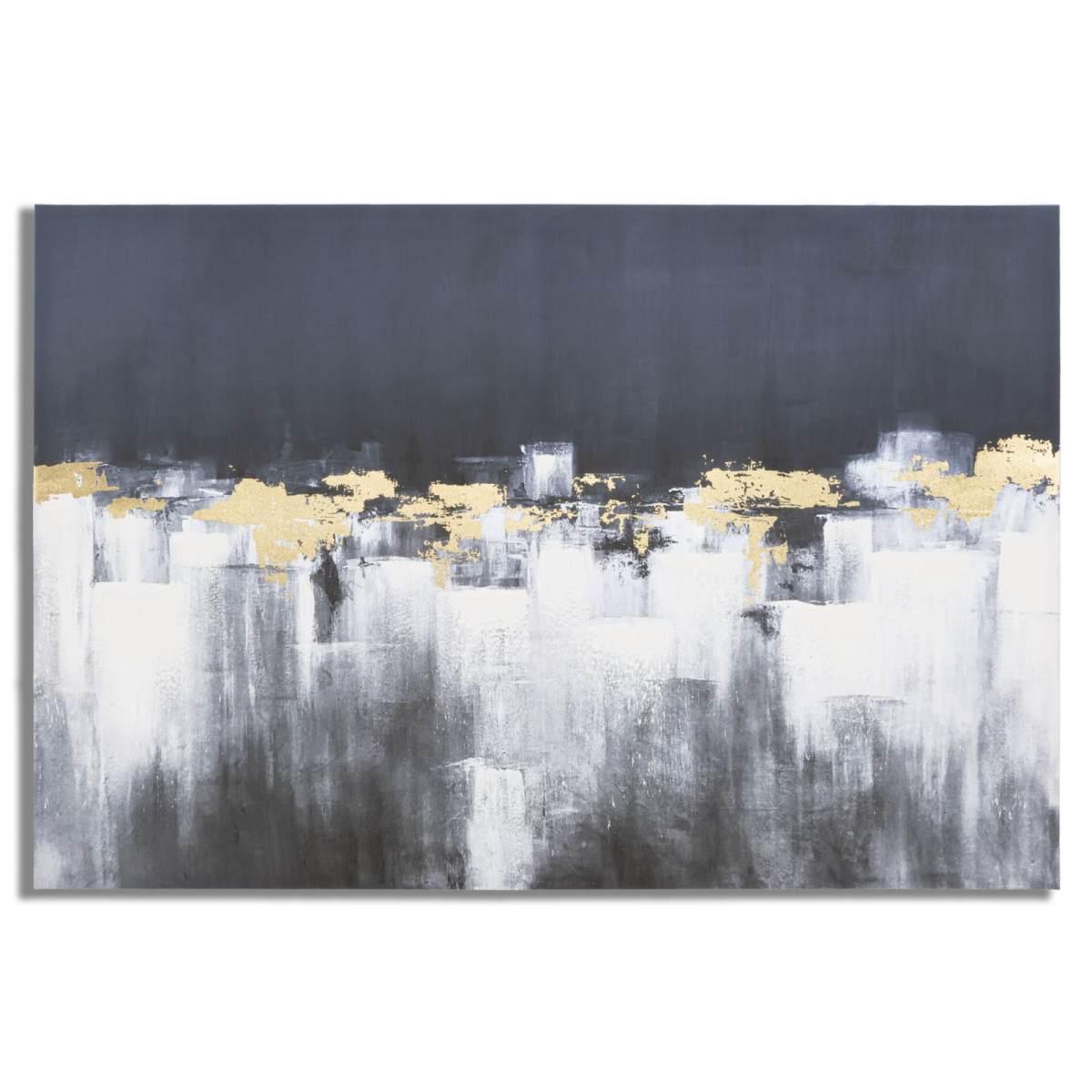 Quadro Stampa Dipinta Cubix cm.80x3x120 |Mauro Ferretti