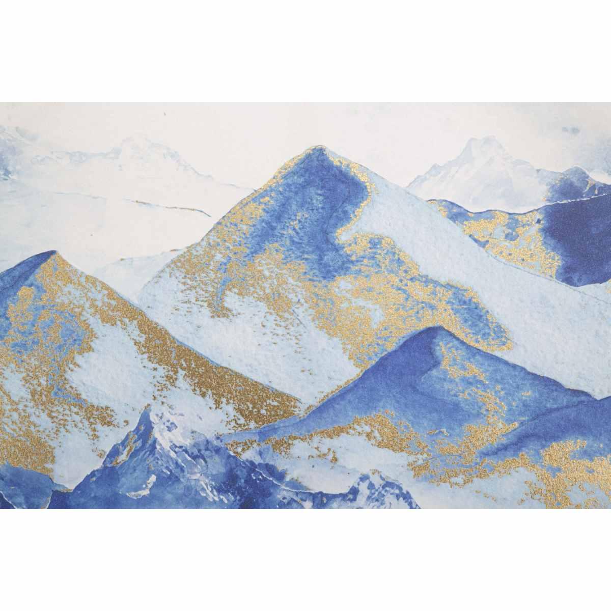 Quadro Stampa Dipinta Mountain cm.80x3x120 |Mauro Ferretti