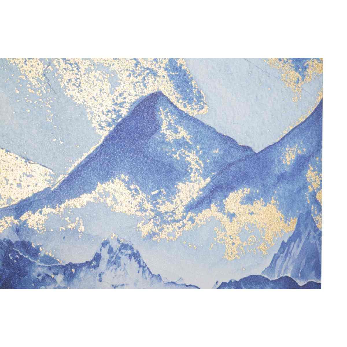 Quadro Stampa Dipinta Mountain cm.80x3x120 |Mauro Ferretti