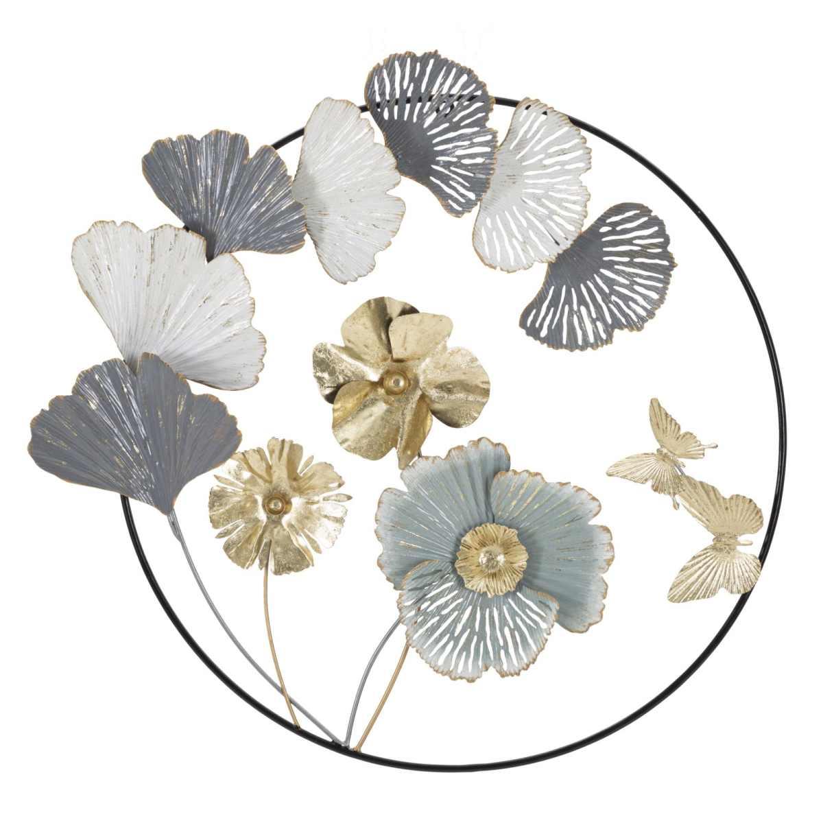 Quadro Pannello In Ferro Campur Round cm.78,5x5x74 |Mauro Ferretti