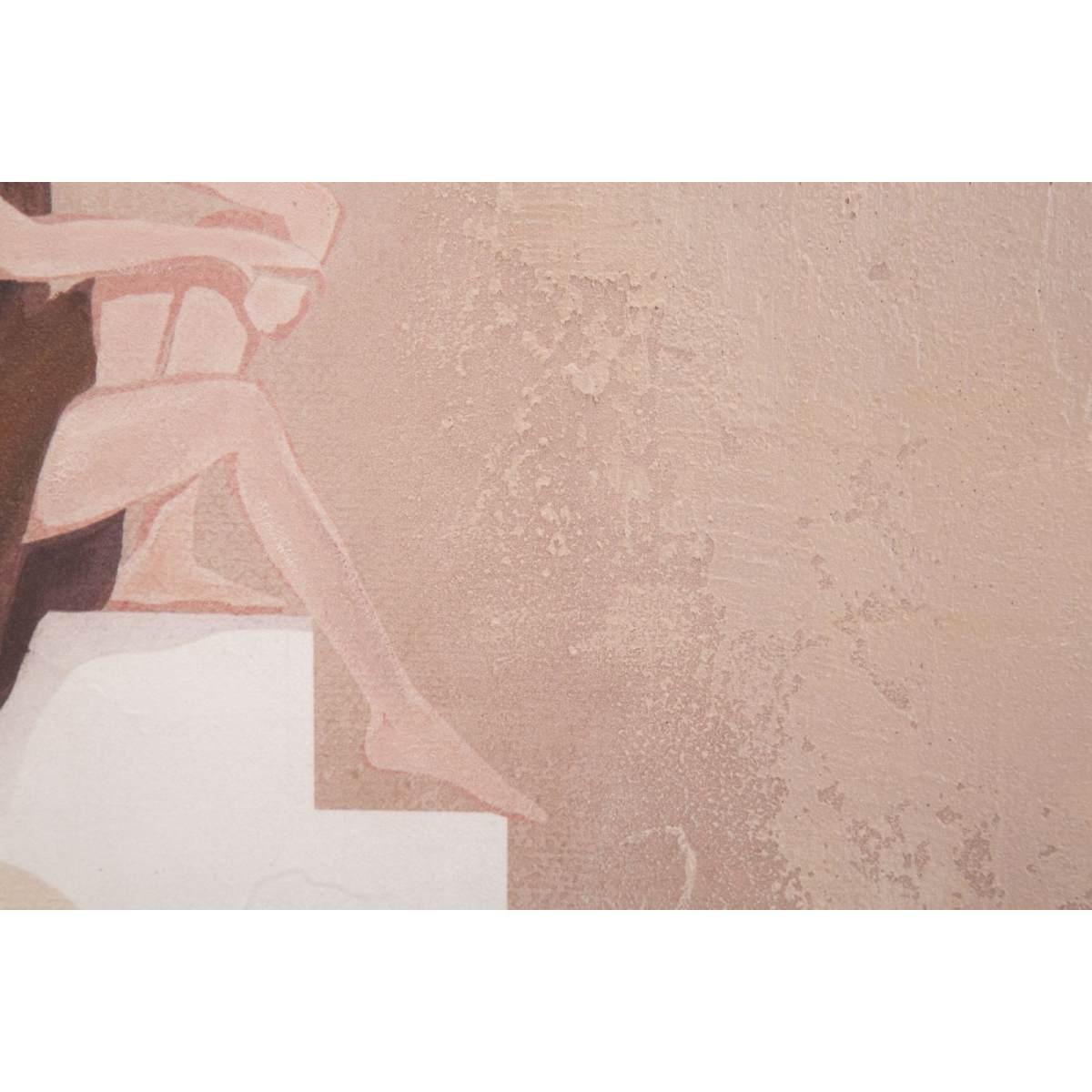 Quadro Dipinto Tela Lady Mod.B cm.80x3,7x100 |Mauro Ferretti