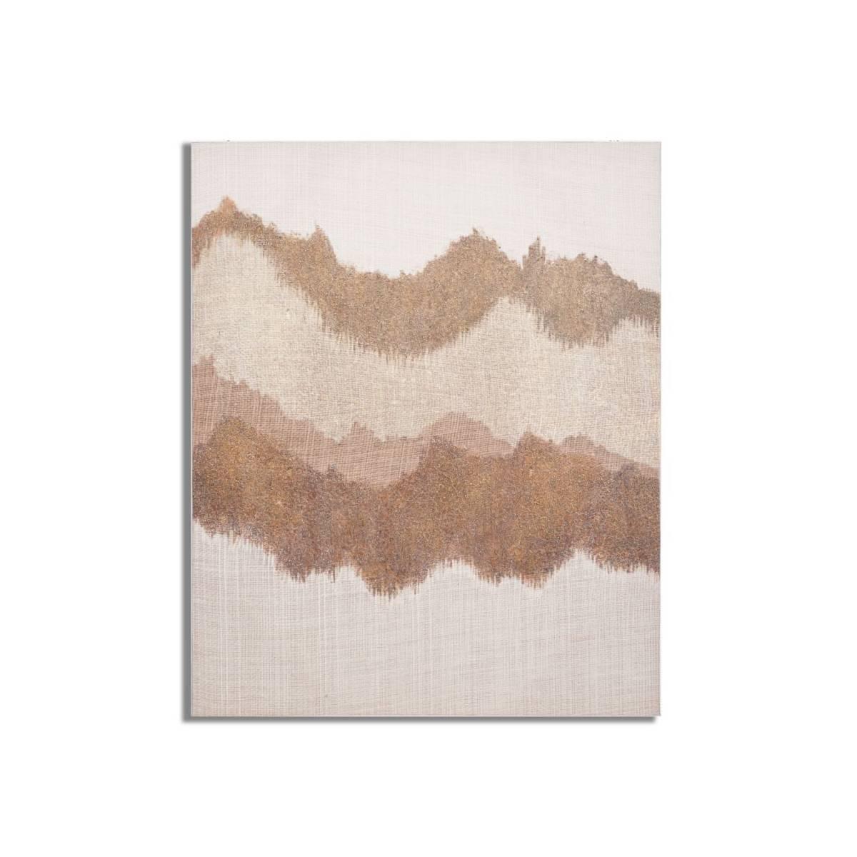 Quadro Dipinto Tela Browny cm.80x3,7x100 |Mauro Ferretti