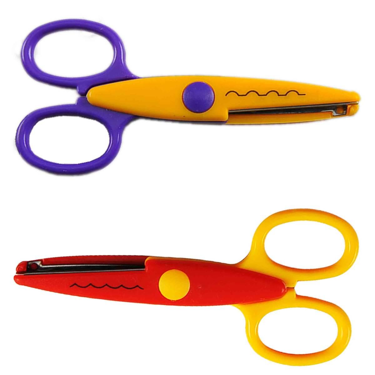 Forbici Baby Zig-Zag 2 Colori cm.13x6 |M2 Store