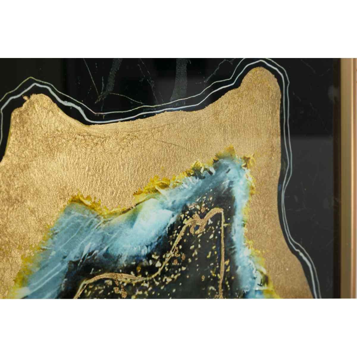 Pannello Vetro Con Cornicerky cm.60x3,5x90 |Mauro Ferretti