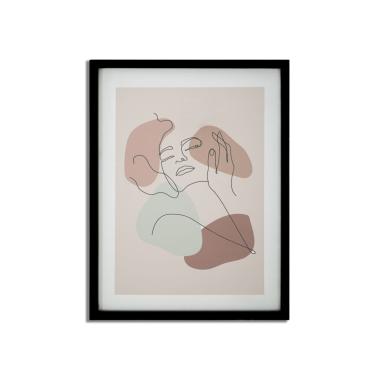 Quadro Stampa Con Cornice Face Mod.A cm.35x2x47 |Mauro Ferretti