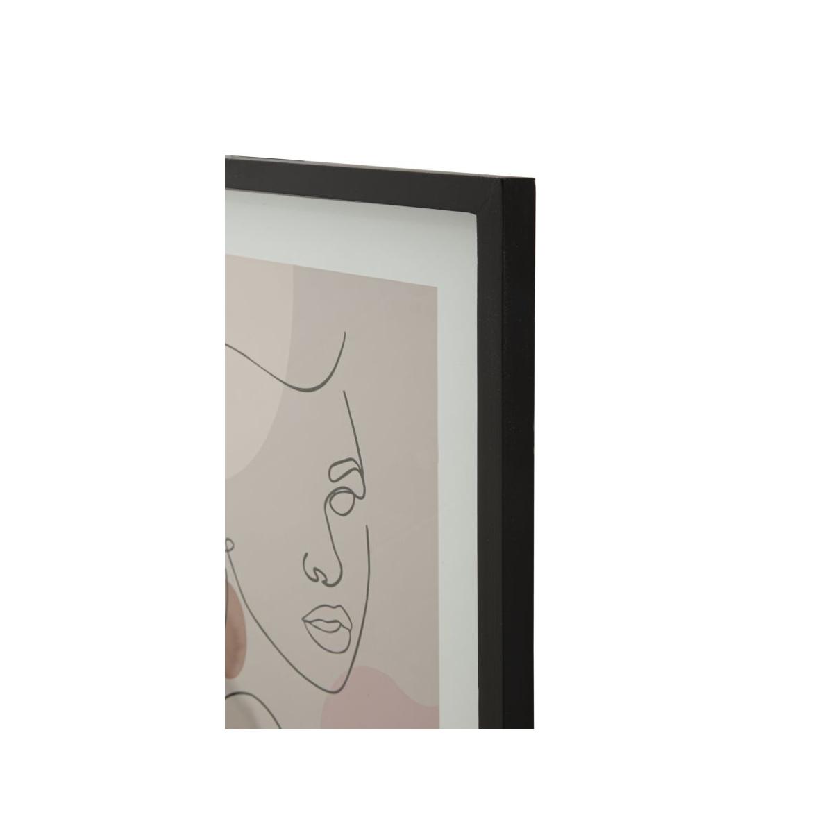Quadro Stampa Con Cornice Face Mod.C cm.35x2x47 |Mauro Ferretti