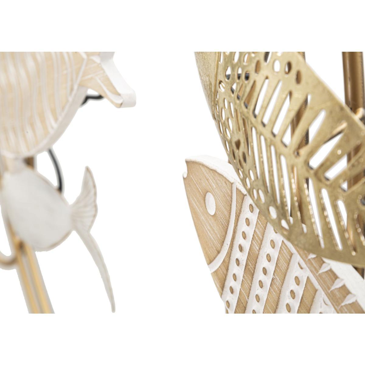 Quadro Pannello In Ferro Fishy Move cm.142,9x5x61,6 |Mauro Ferretti