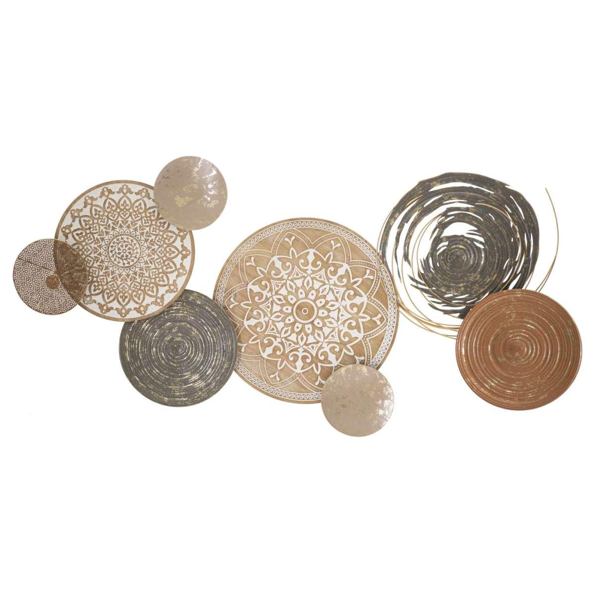 Quadro Pannello In Ferro Boho cm.167,6x8,9x80,6 |Mauro Ferretti