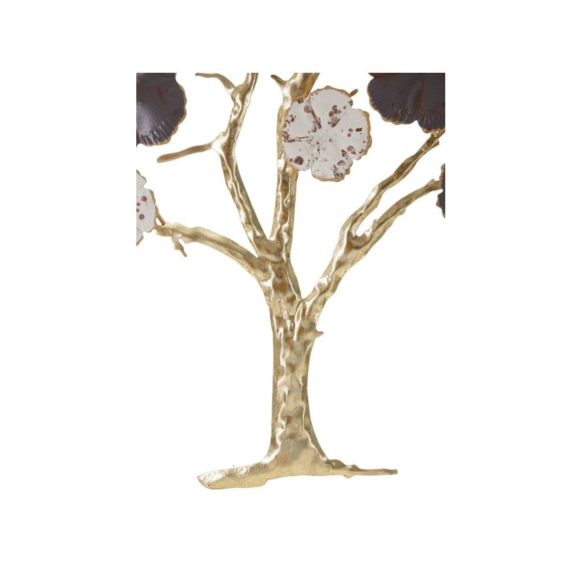 Quadro Pannello In Ferro Albero Purpy cm.73,7x5x80 |Mauro Ferretti