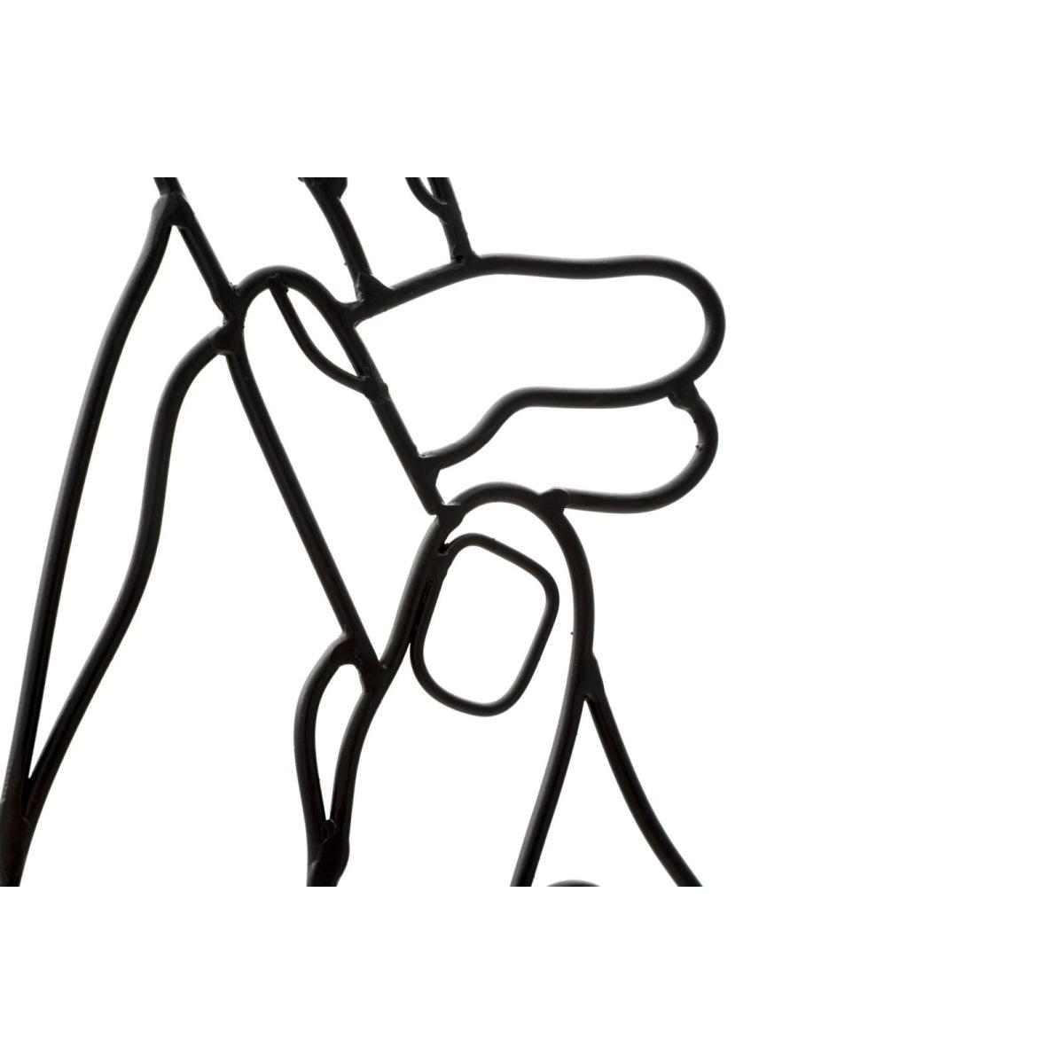 Quadro Pannello In Ferro Simply Hands cm.40x1x55 |Mauro Ferretti