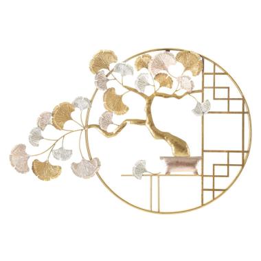 Quadro Pannello In Ferro Nippon Mod.A cm.91,5x3x63 |Mauro Ferretti