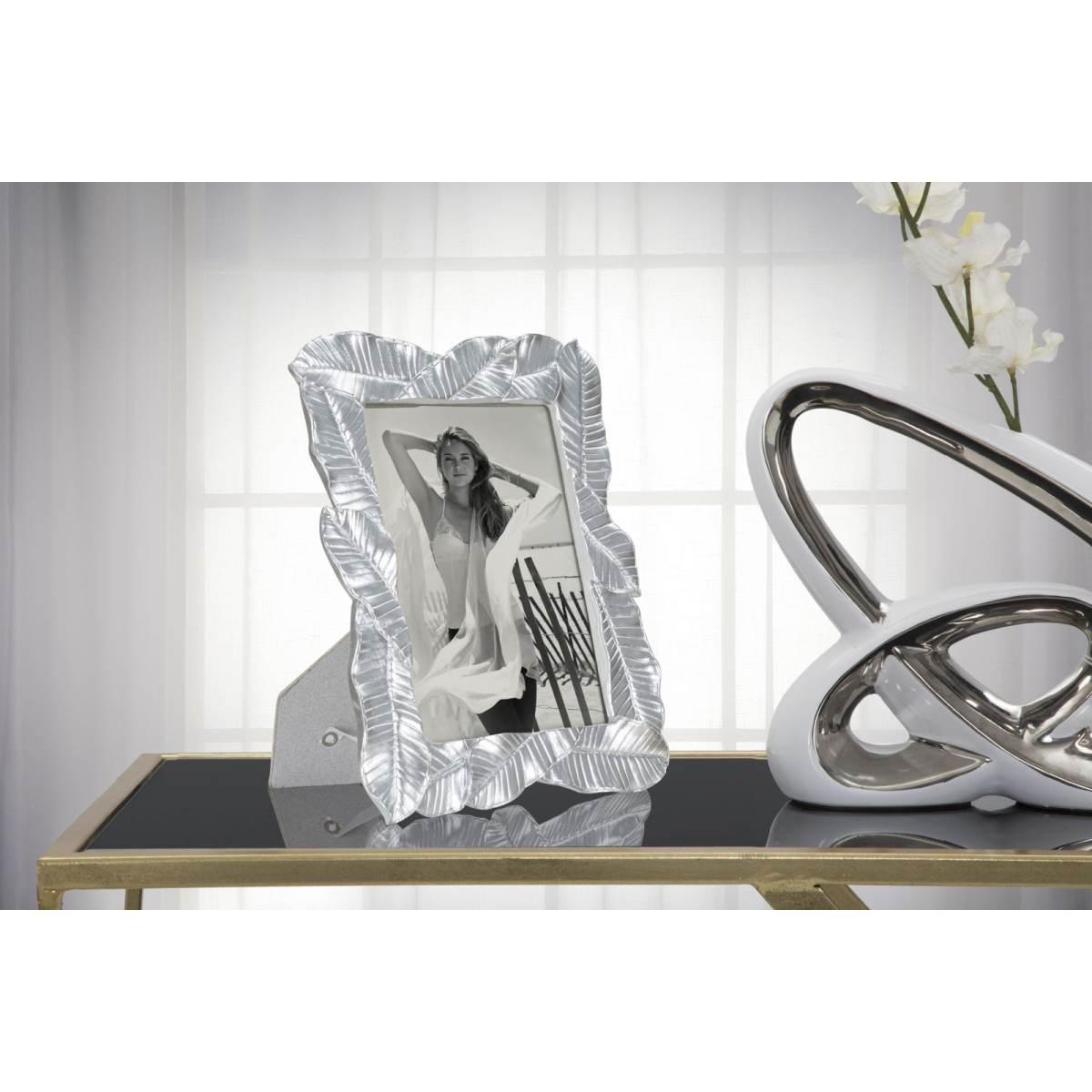 Cornice Lefy Silver cm.23x2,5x27,5 Misura Interna cm.15x20 |Mauro Ferretti