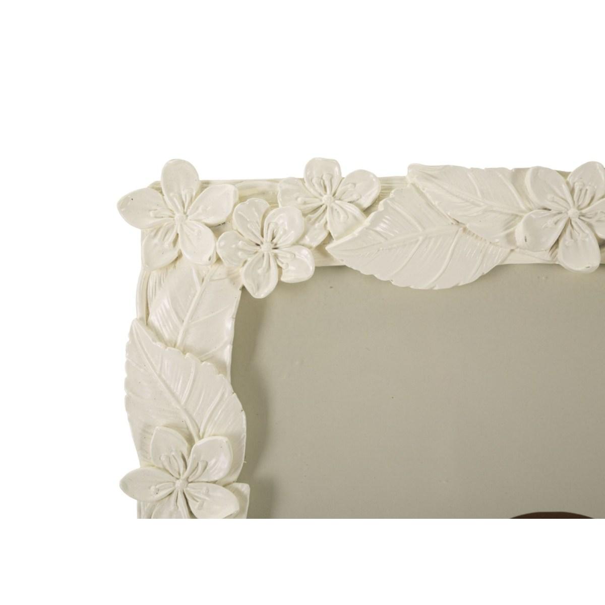 Cornice Leaf Cream cm.26x2x30,7 Misura Interna cm.20x25 |Mauro Ferretti