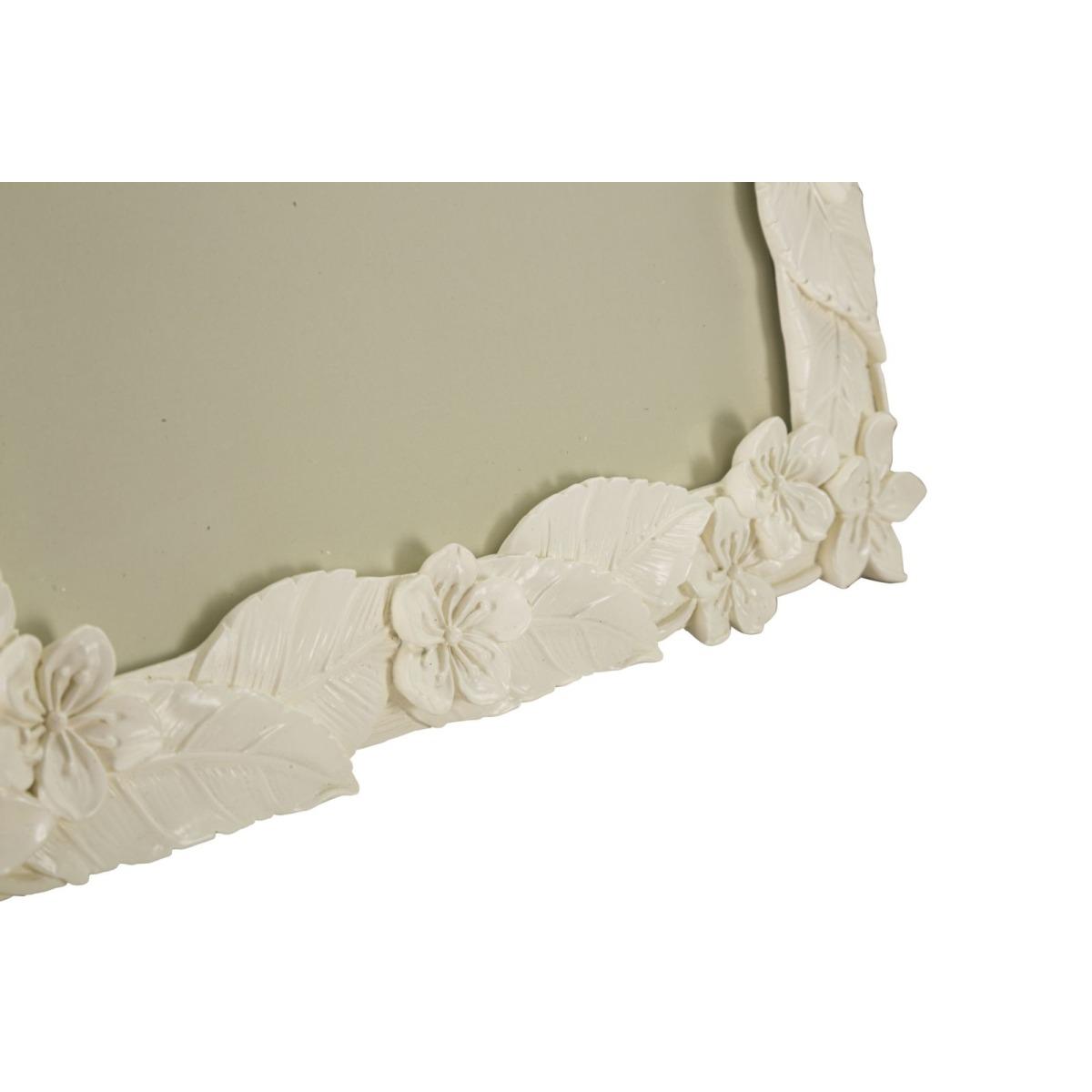 Cornice Leaf Cream cm.26x2x30,7 Misura Interna cm.20x25 |Mauro Ferretti