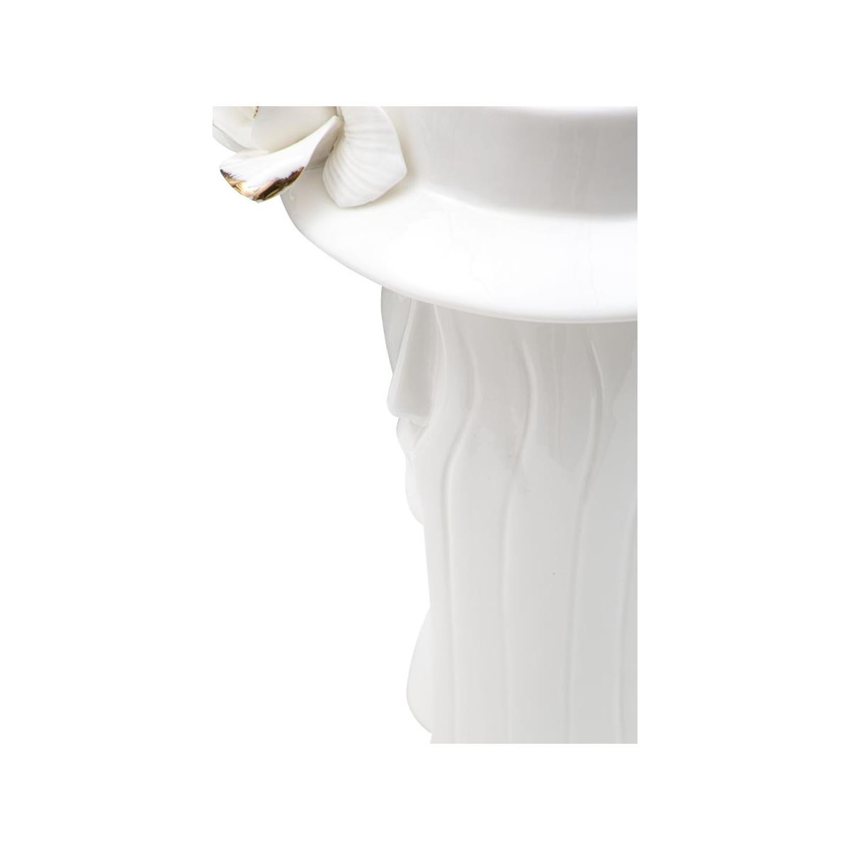 Vaso Woman Elegant Porcellana cm.15x13,3x23,5 |Mauro Ferretti