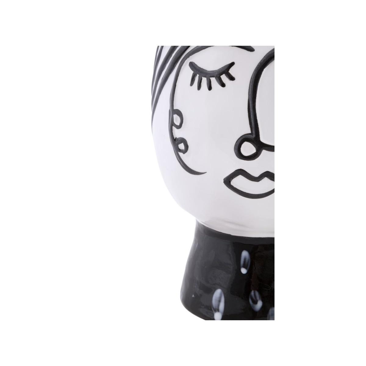 Vaso Pot Face cm.Ø14x18,2 |Mauro Ferretti