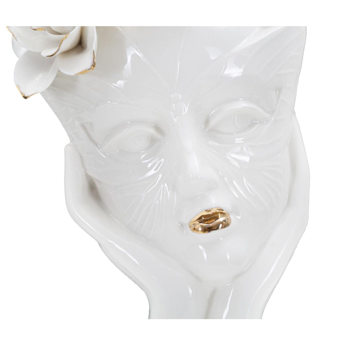 Vaso Woman Mask cm.16,5x14x27,3 |Mauro Ferretti