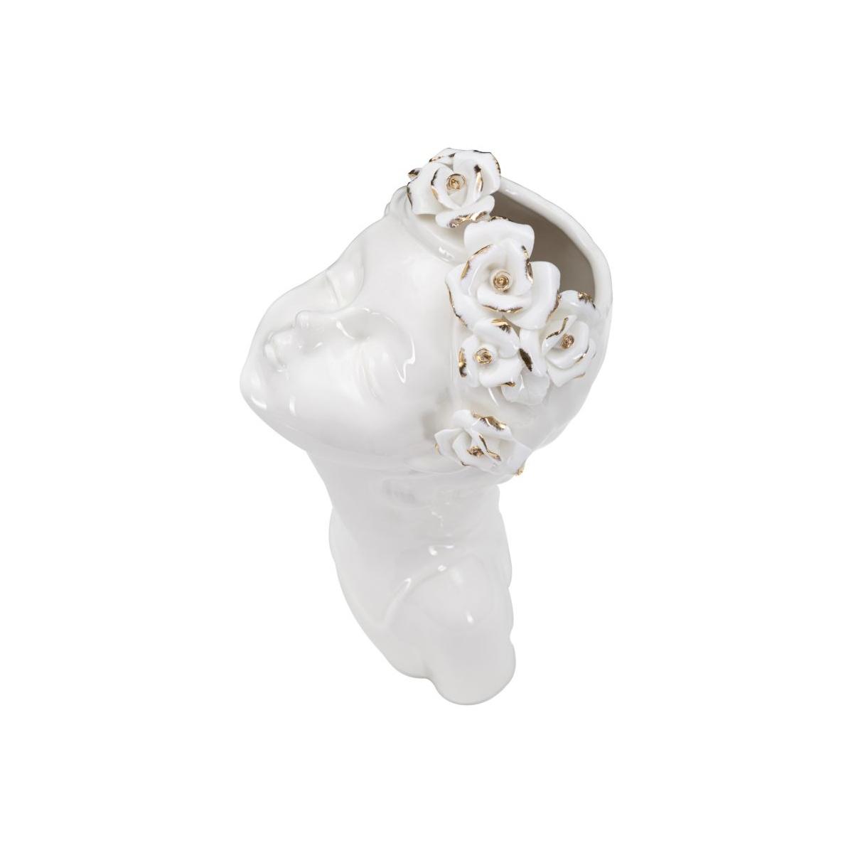 Vaso Young Lady Roses cm.10x14x26 |Mauro Ferretti