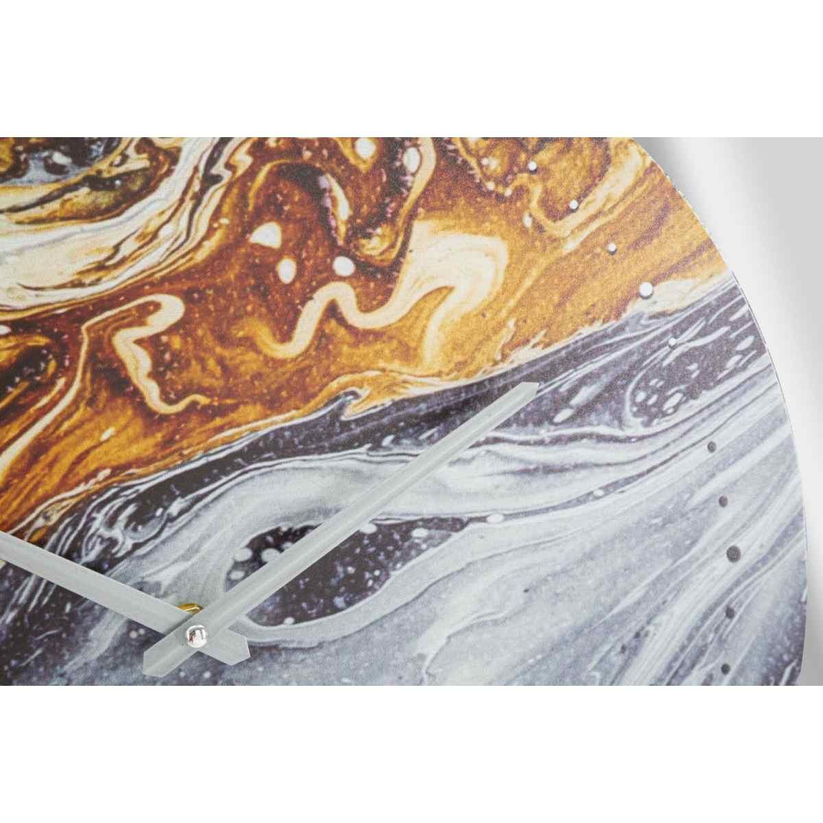 Orologio Muro Mirror Grey cm.Ø60x5 |Mauro Ferretti