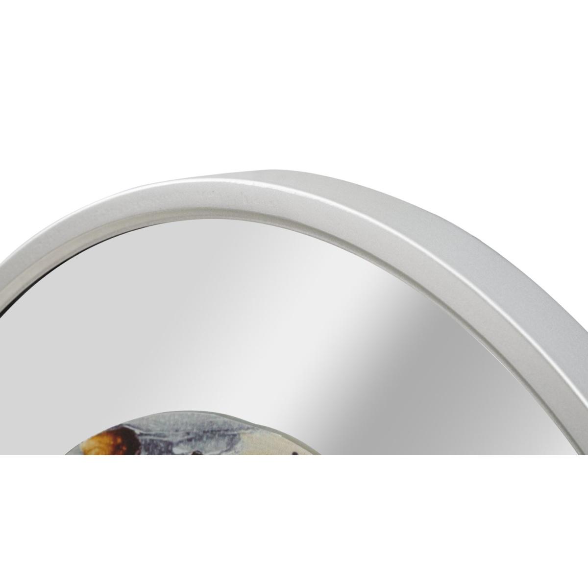 Orologio Muro Mirror Grey cm.Ø60x5 |Mauro Ferretti